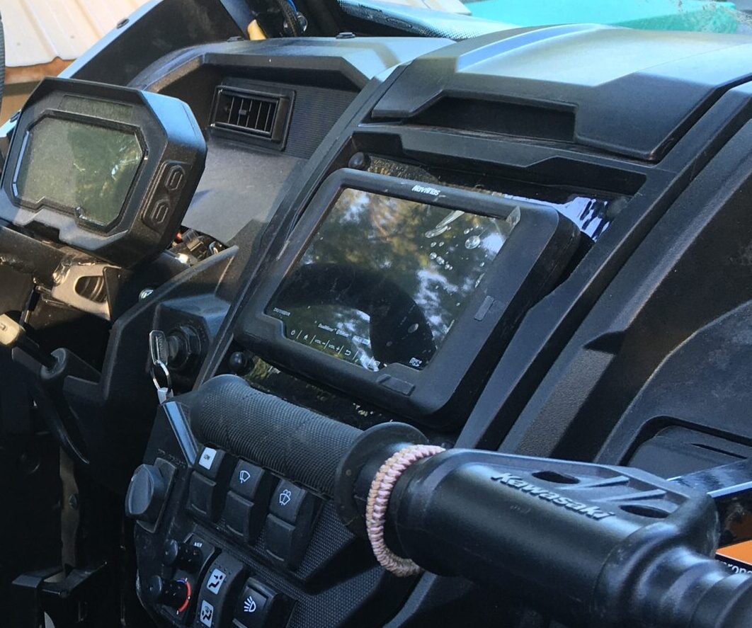 SXS AUDIO KRX RADIO MOUNTING PLATE