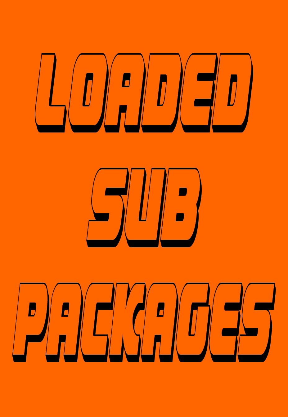 900S LOADED SUB PACKAGE 14-UP