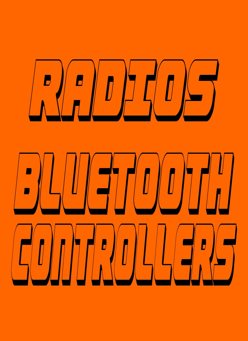 RADIO AND BLUETOOTH CONTOLLERS