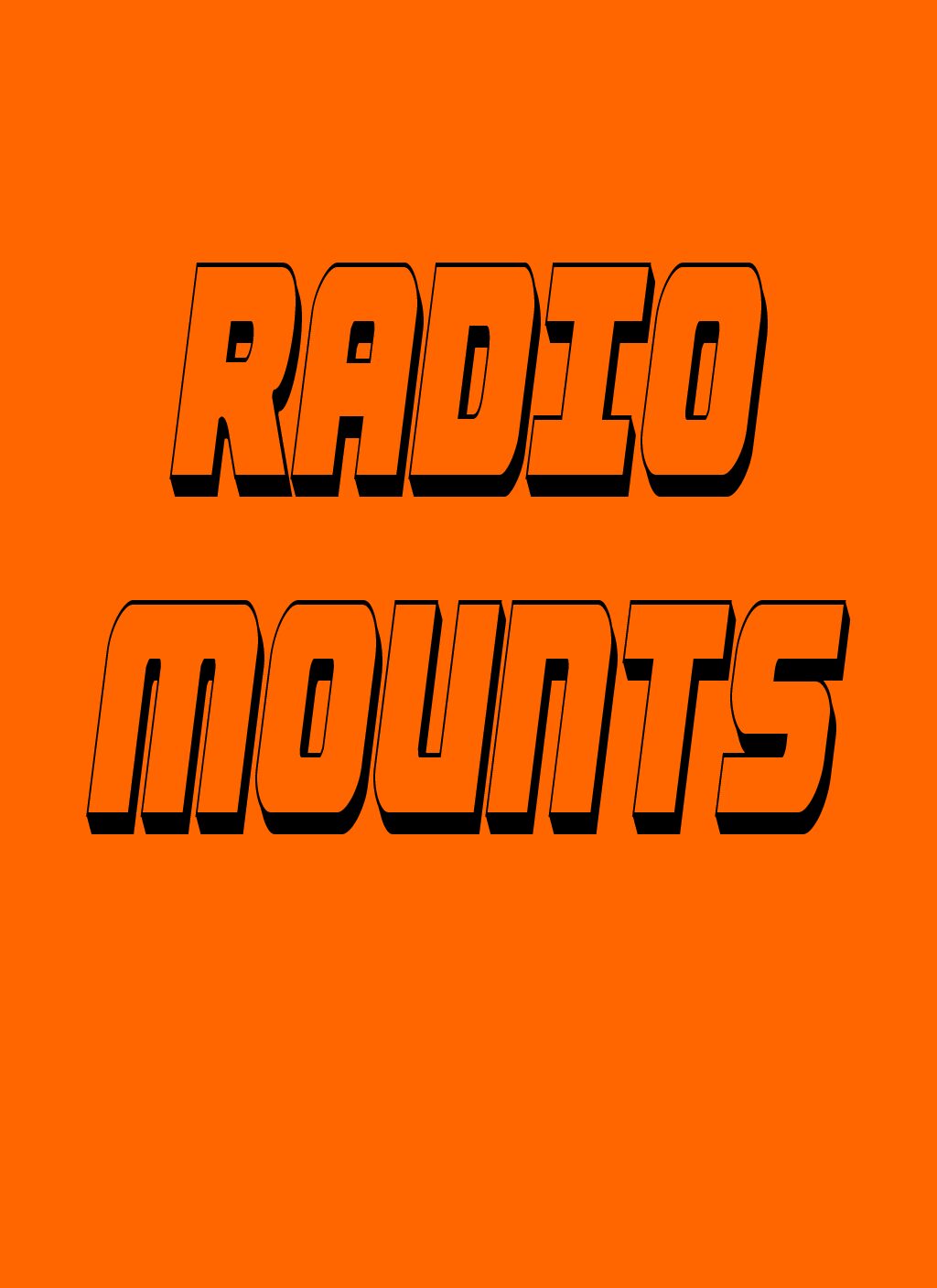 RADIO MOUNTS