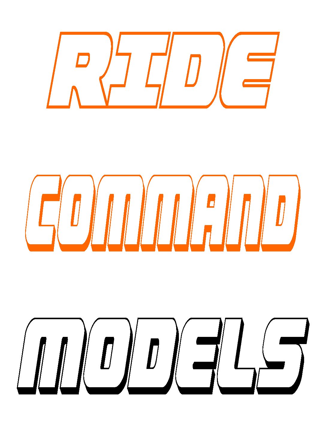 RIDE COMMAND MODELS