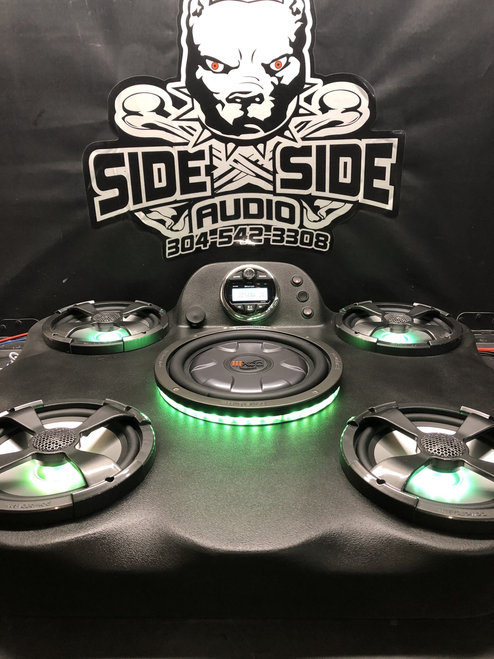 SXS AUDIO FOUR SEAT 9 SPEAKER SYSTEM (FREE SHIPPING)