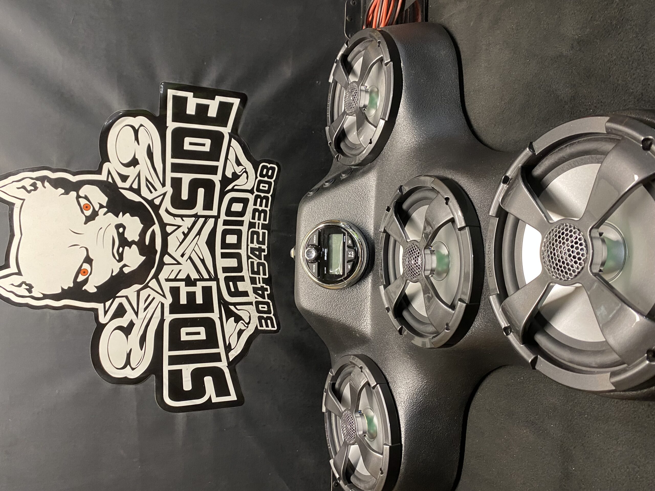 4 SPEAKER HIGH POWER 8" SYSTEM