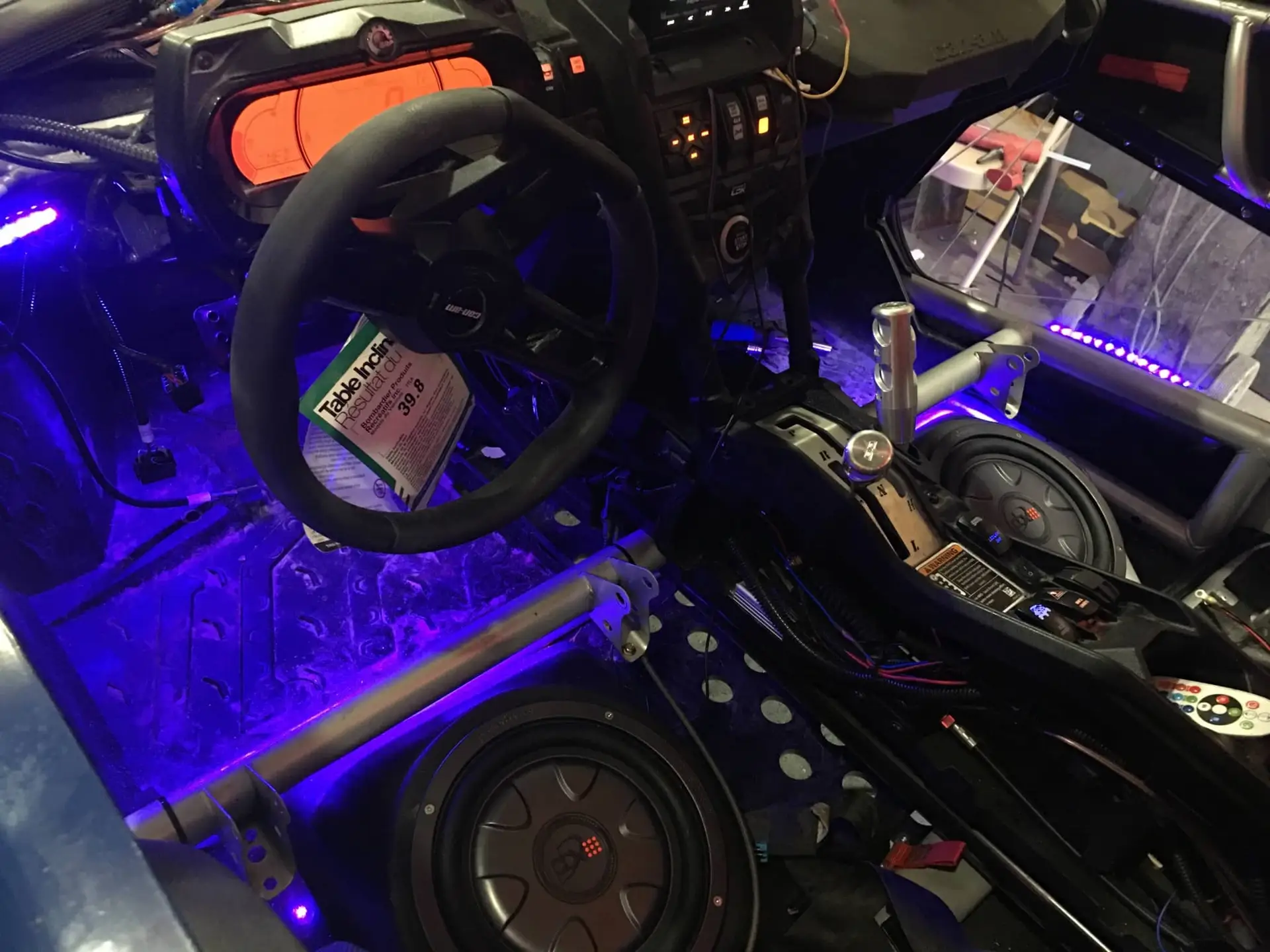 CANAM X3 SXS AUDIO UNDER SEAT SUB PACKAGE - Image 2