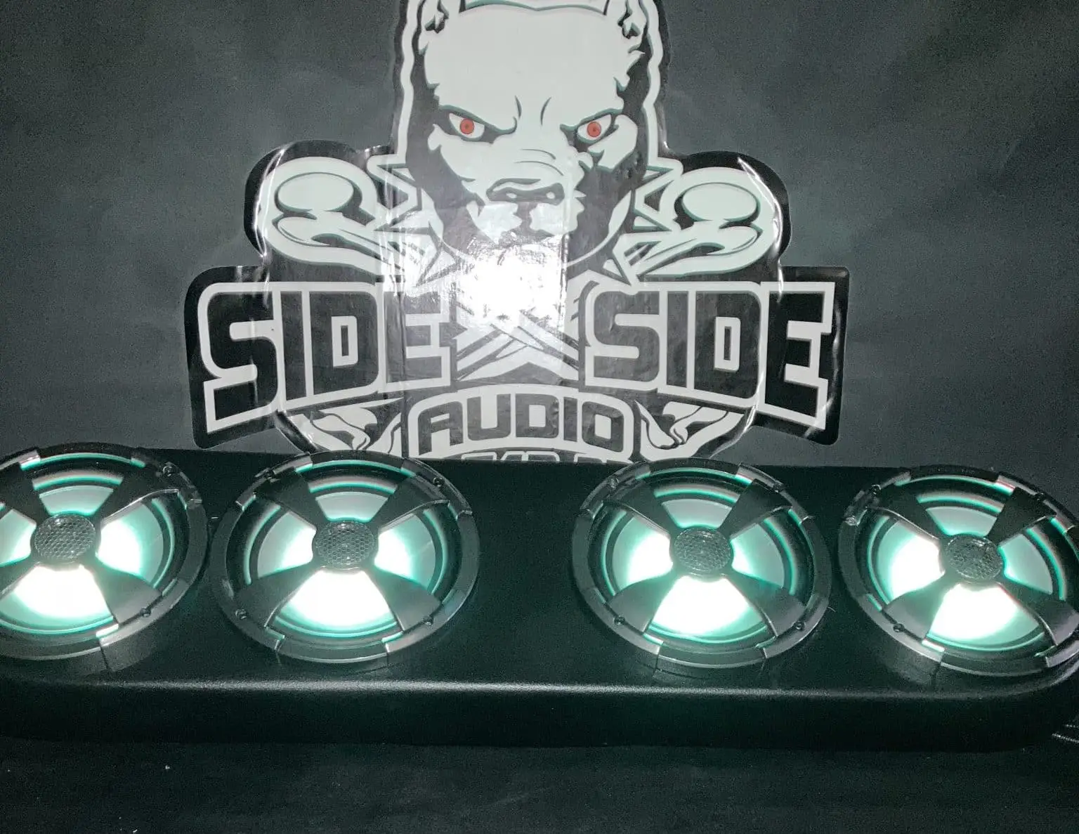 HONDA TALON 4 SEATER 4 FOUR SPEAKER SYSTEM HIGH POWER 8"