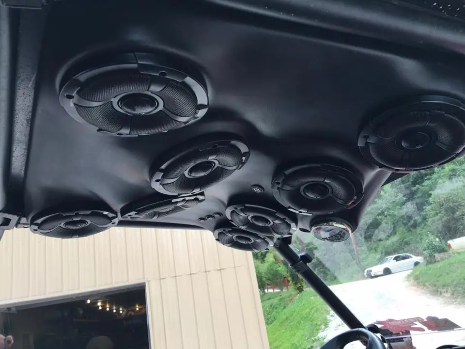 8 SPEAKER SYSTEM HIGH POWER POLARIS RZR - Image 2