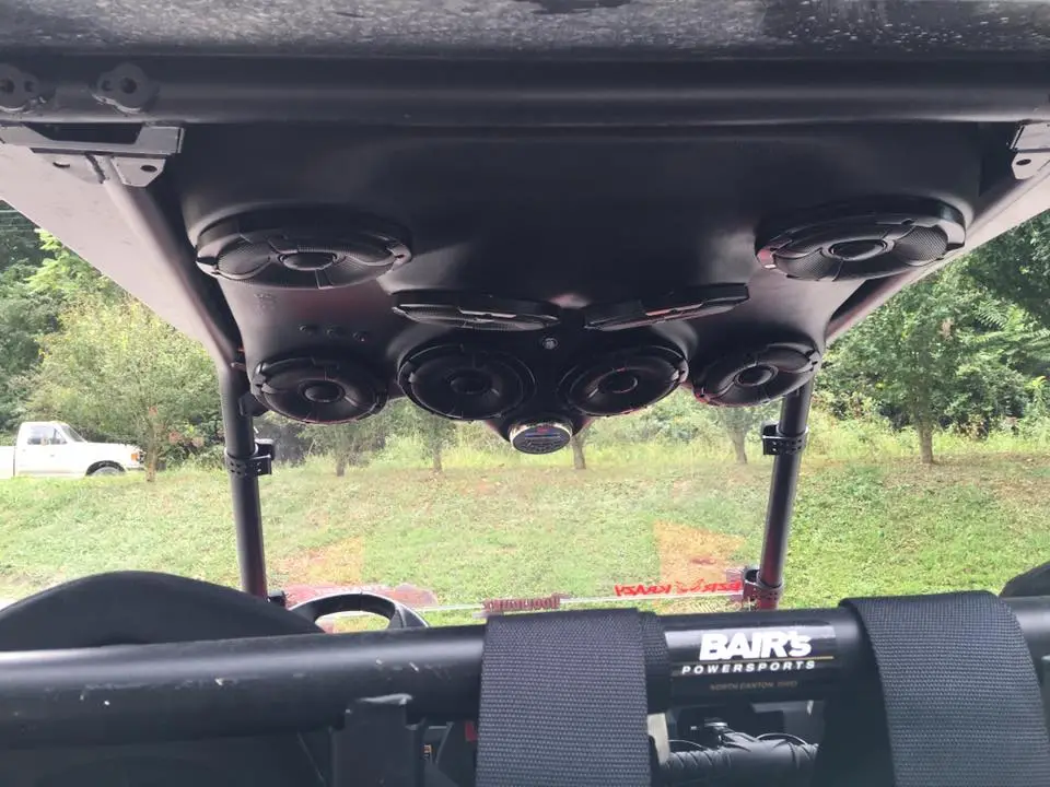 8 SPEAKER SYSTEM HIGH POWER POLARIS RZR