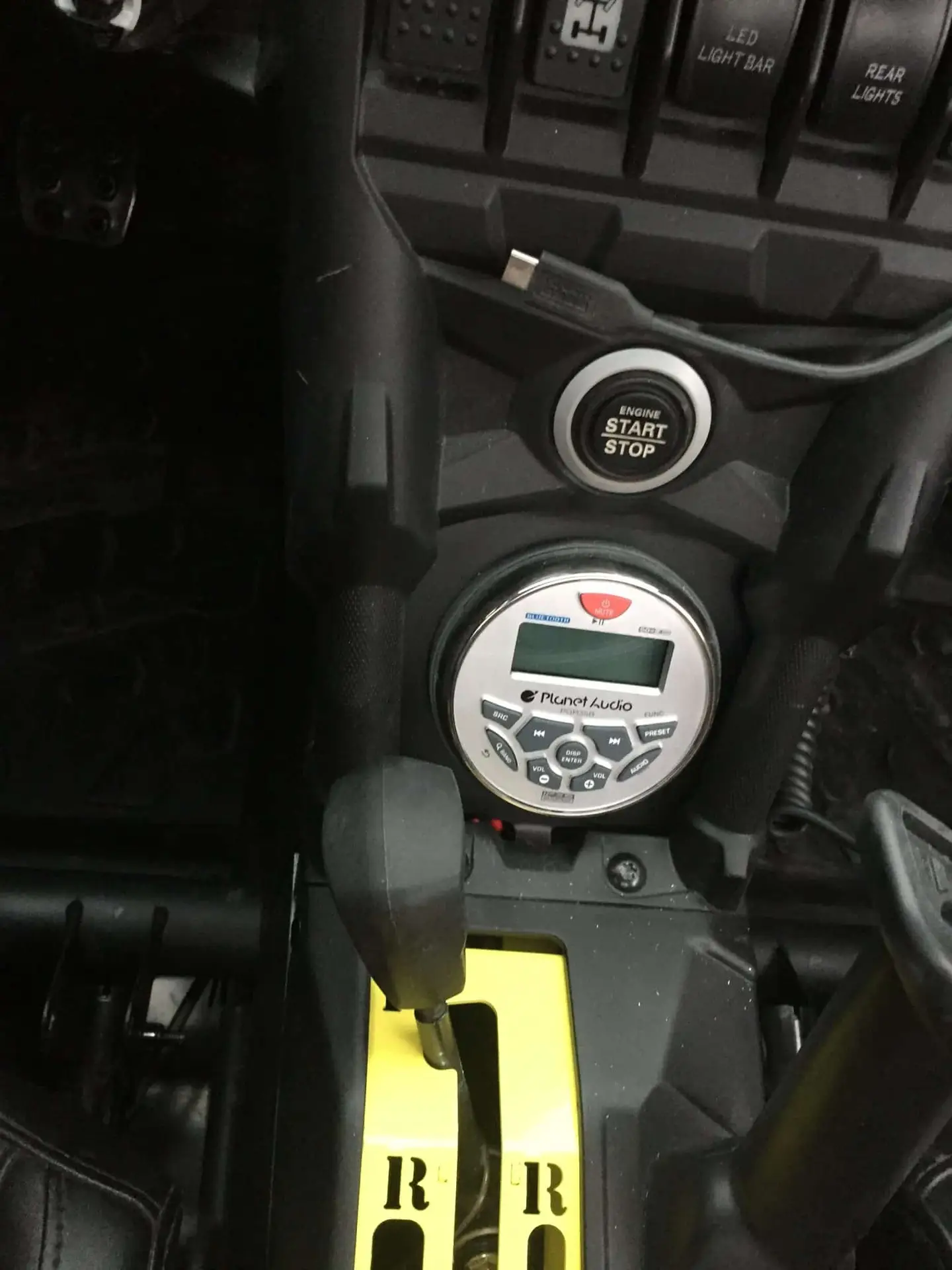 SXS AUDIO RADIO MOUNTS